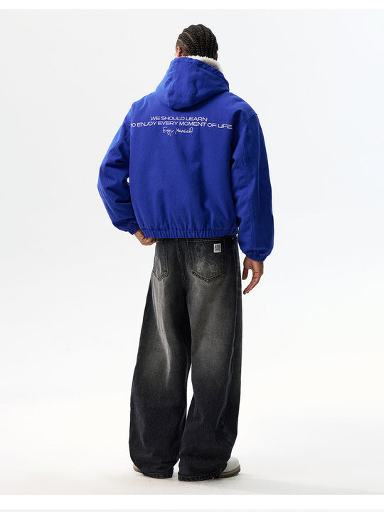 MEDM Sherpa Fleece Quilted Work Jacket | Face 3 Face