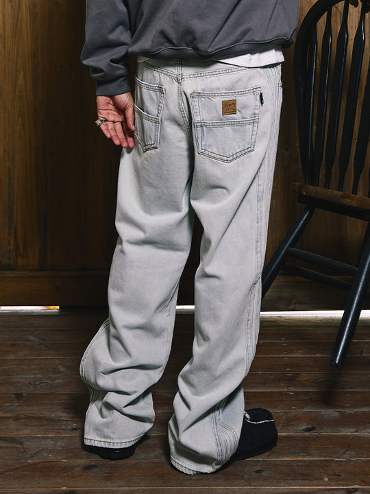 Remedy Washed Side Striped Jeans | Face 3 Face