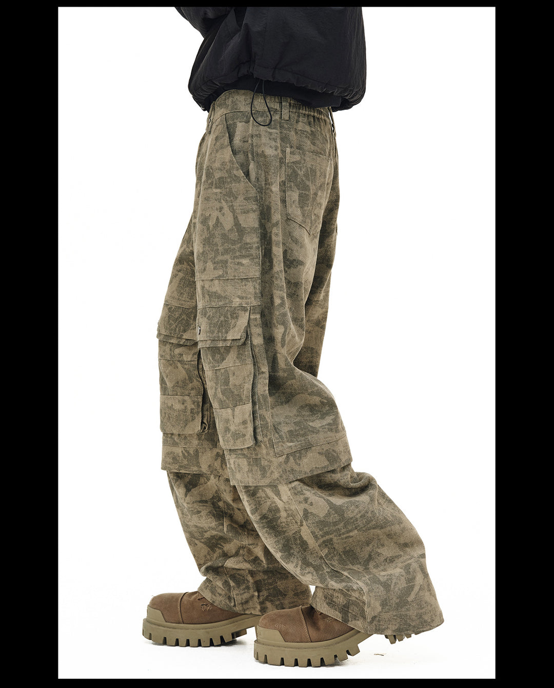 NOVACAM Multi Pocket Camouflage Utility Baggy Pants | Face 3 Face