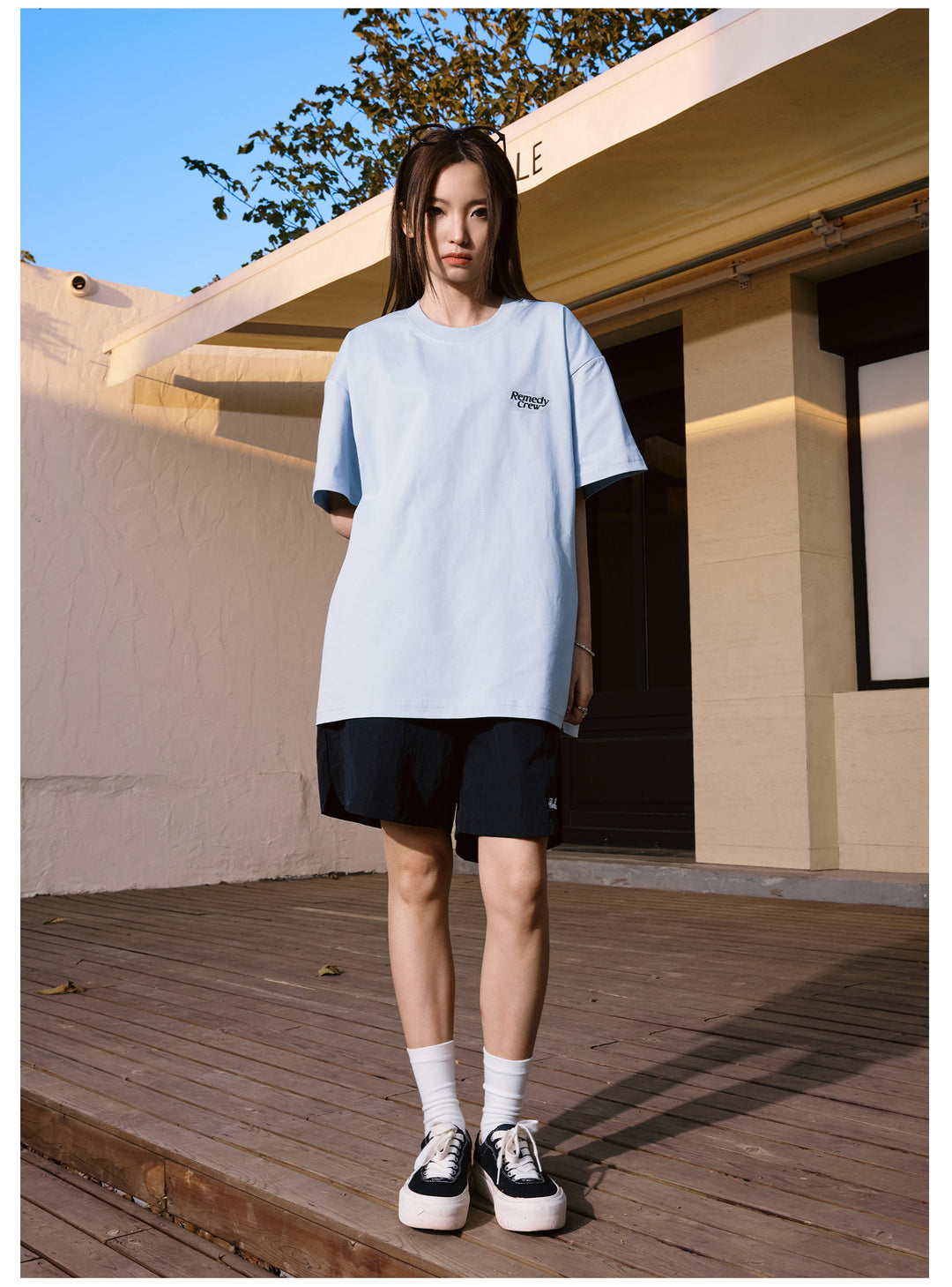 Remedy Framed Logo Print Cool Touch Tee | Face 3 Face