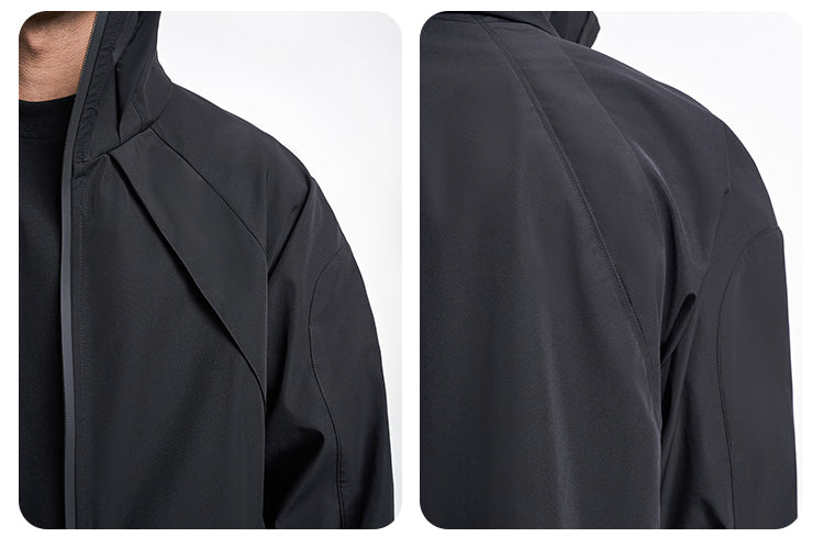 F3F Select Functional Hooded Technical Jacket | Face 3 Face