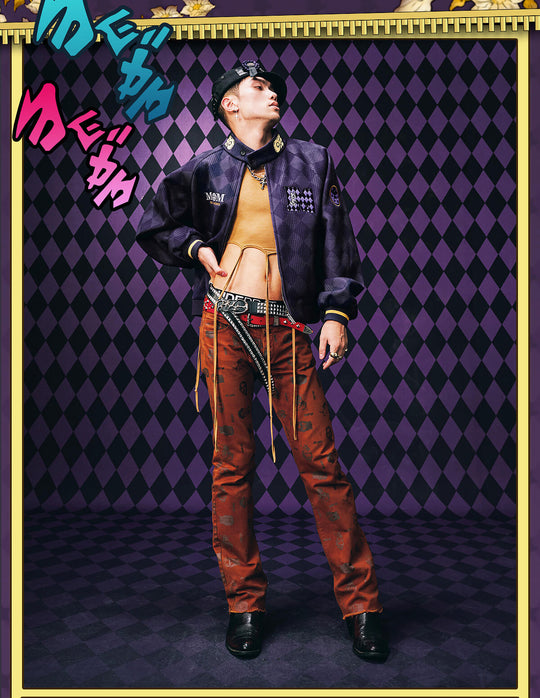 MEDM × JOJO Diamond Plaid Harrington Jacket | Face 3 Face