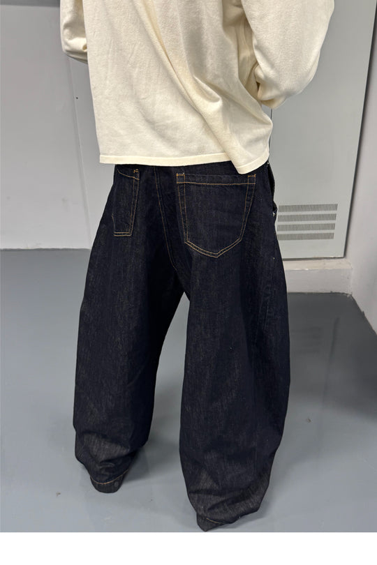 STEEPC Magnetic Button Scimitar Jeans | Face 3 Face