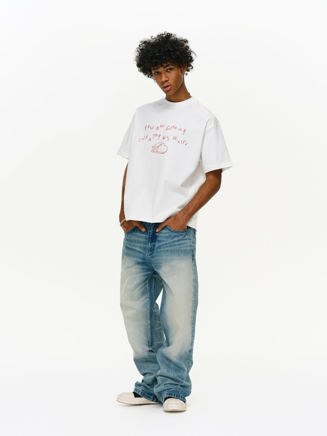 ANTIDOTE Washed Blue Jeans | Face 3 Face