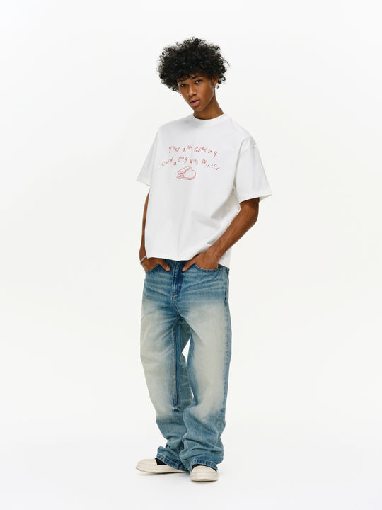 ANTIDOTE Washed Blue Jeans | Face 3 Face