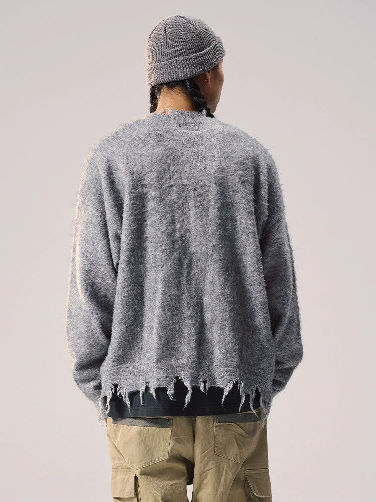 Remedy Distressed Knit Cardigan | Face 3 Face