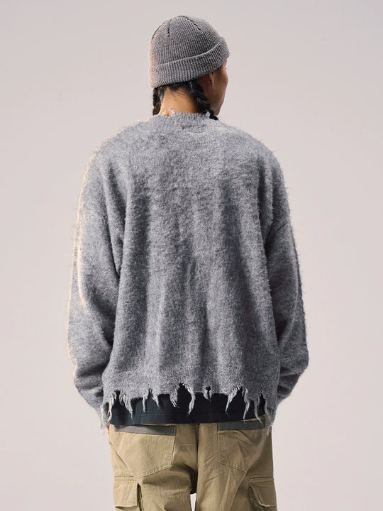 Remedy Distressed Knit Cardigan | Face 3 Face
