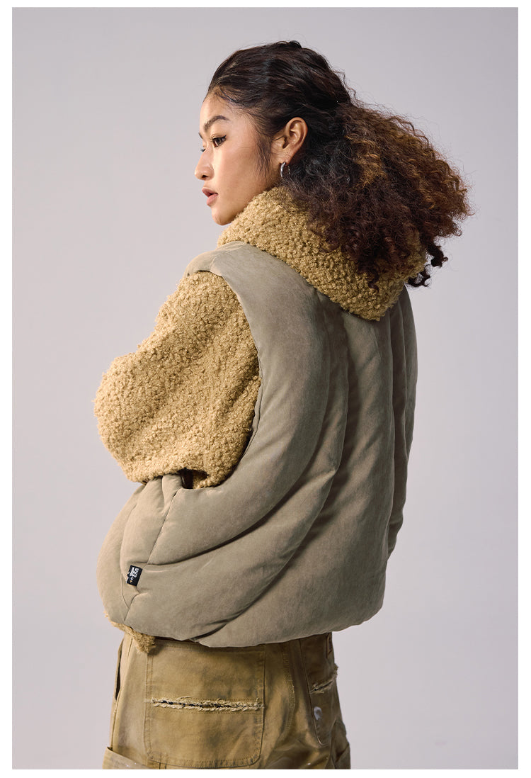 Remedy Camouflage Stitch Down Vest | Face 3 Face