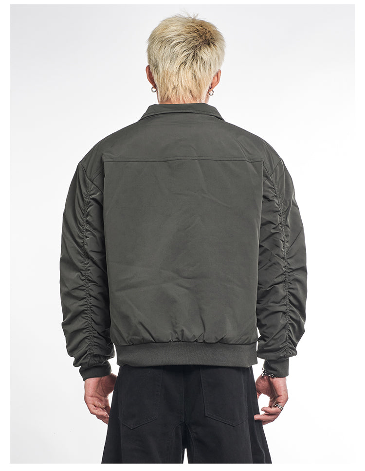F3F Select Windproof Fabric Quilted Lining Bomber Jacket | Face 3 Face
