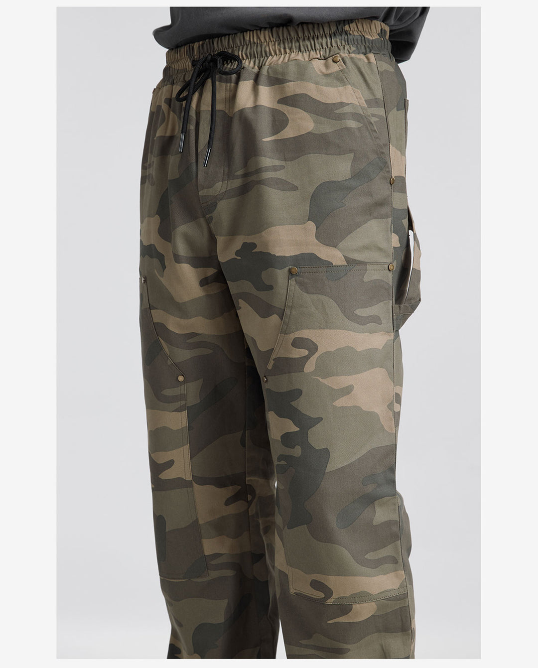NOVACAM Camouflage Studded Double Knee Functional Pants | Face 3 Face