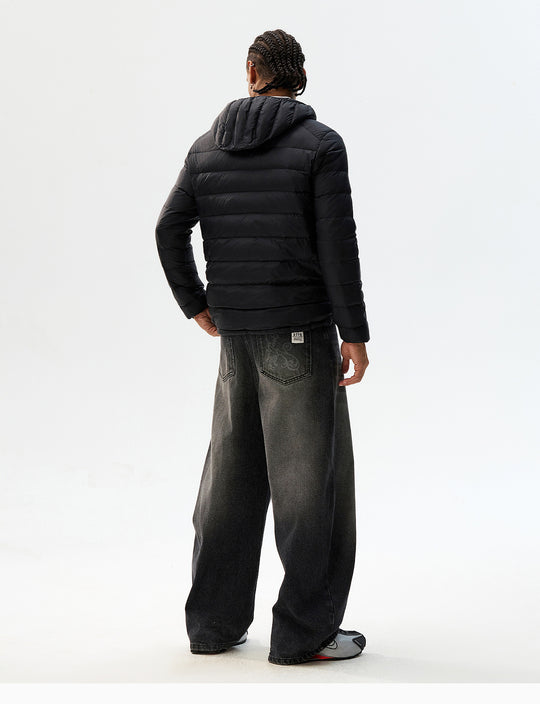 MEDM Waterproof Lightweight Hooded Down Jacket | Face 3 Face