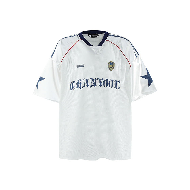 F3F Select Striped Star Soccer Jersey | Face 3 Face