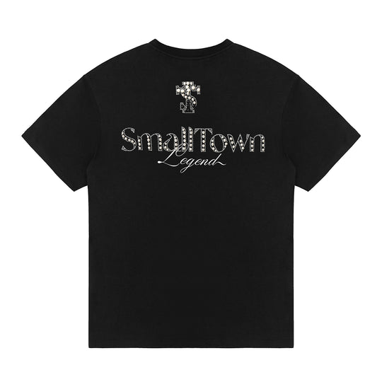 Small Town Kid 3 Color Pearl Logo Tee | Face 3 Face
