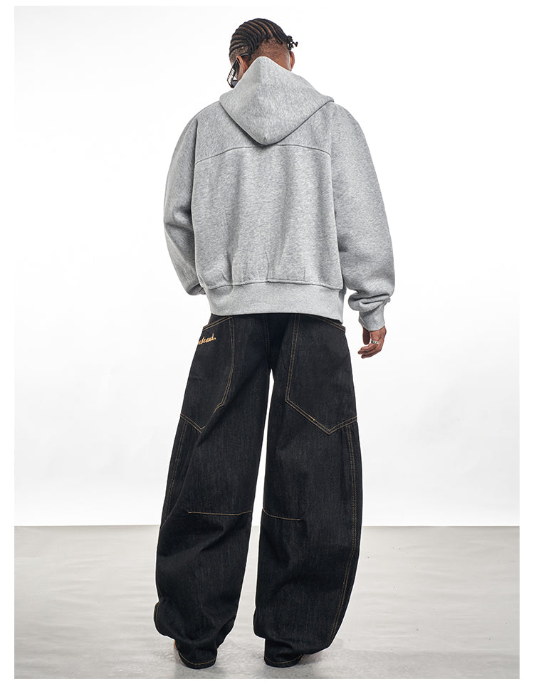 F3F Select Deconstructed Zip Up Hoodie | Face 3 Face