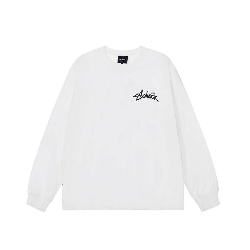 Achock Basic Logo Long Sleeve Tee | Face 3 Face