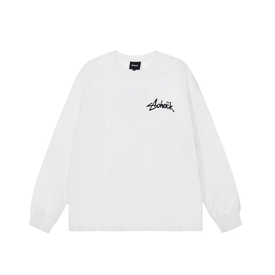 Achock Basic Logo Long Sleeve Tee | Face 3 Face