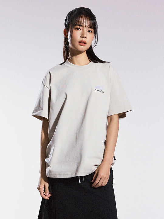 Remedy Flocking Logo Print Tee | Face 3 Face