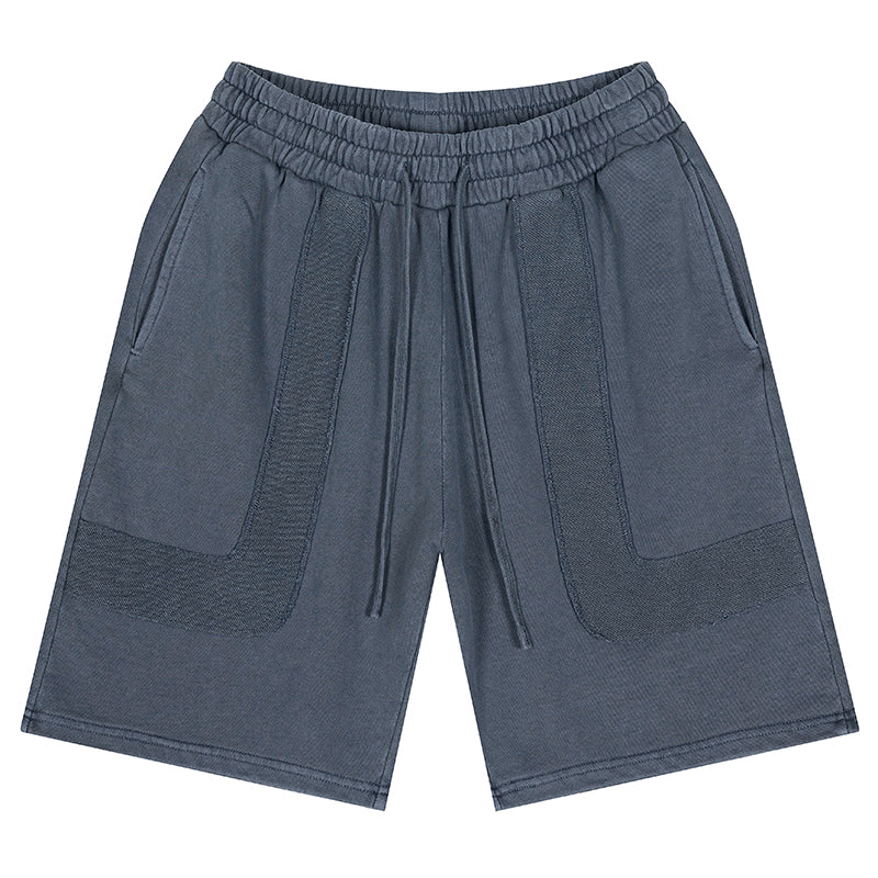 F3F Select Washed & Old Patchwork Short Sweatpants