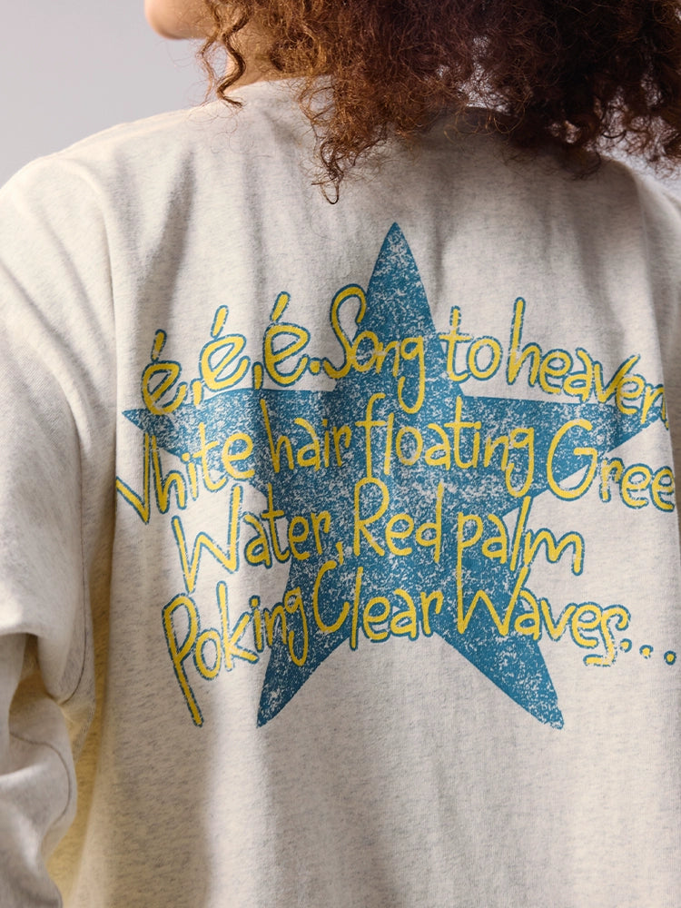 Remedy Duck and Star Aged Print Long Sleeve Tee | Face 3 Face