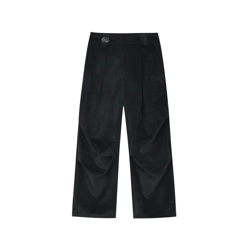 MEDM Drape Tuck Work Baggy Pants | Face 3 Face