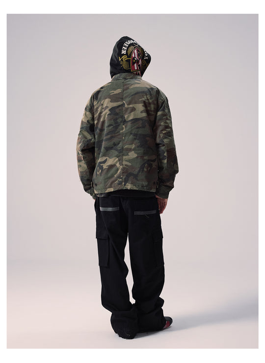 Remedy Camouflage Hooded Military BDU Jacket | Face 3 Face