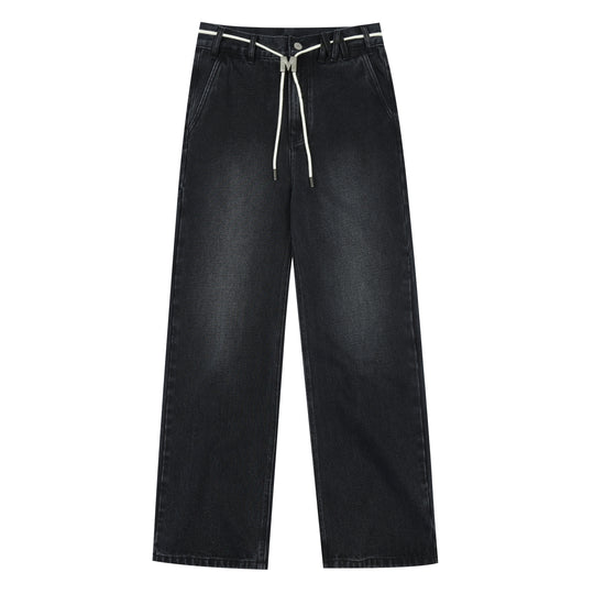 MEDM Washed M Buckle Utility Jeans | Face 3 Face