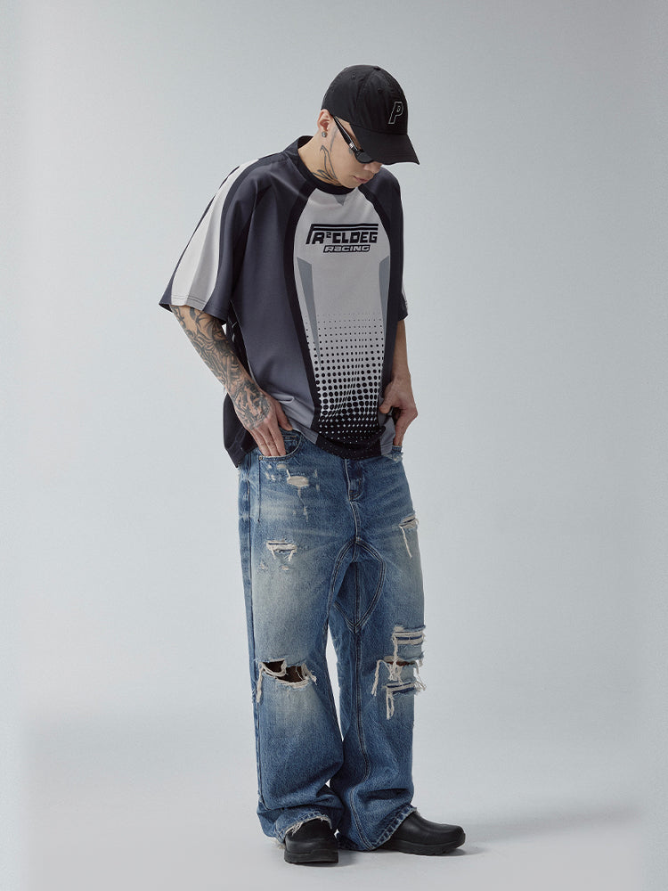 F2CE Quick-Dry Contrast Color Game Jersey | Face 3 Face