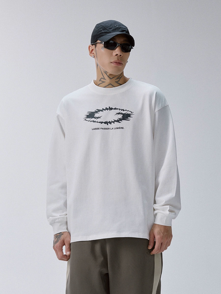 F2CE Thorn Print Logo Long Sleeve Tee | Face 3 Face