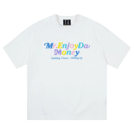 MEDM Multicolor Terry Embroidery Tee | Face 3 Face