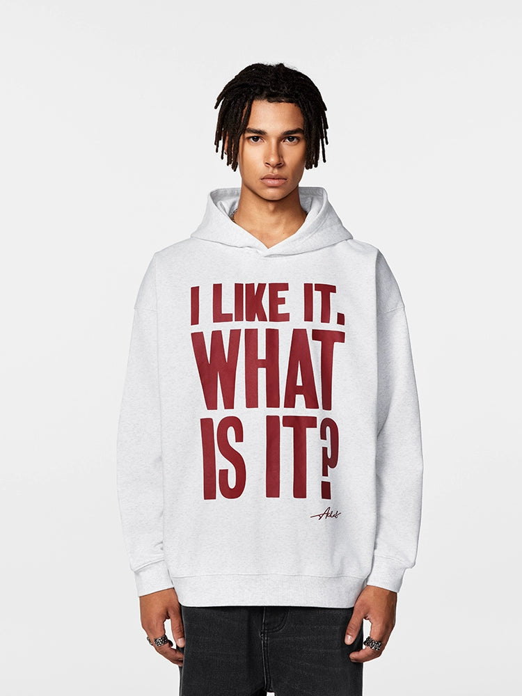 Achock Message Print Hoodie | Face 3 Face