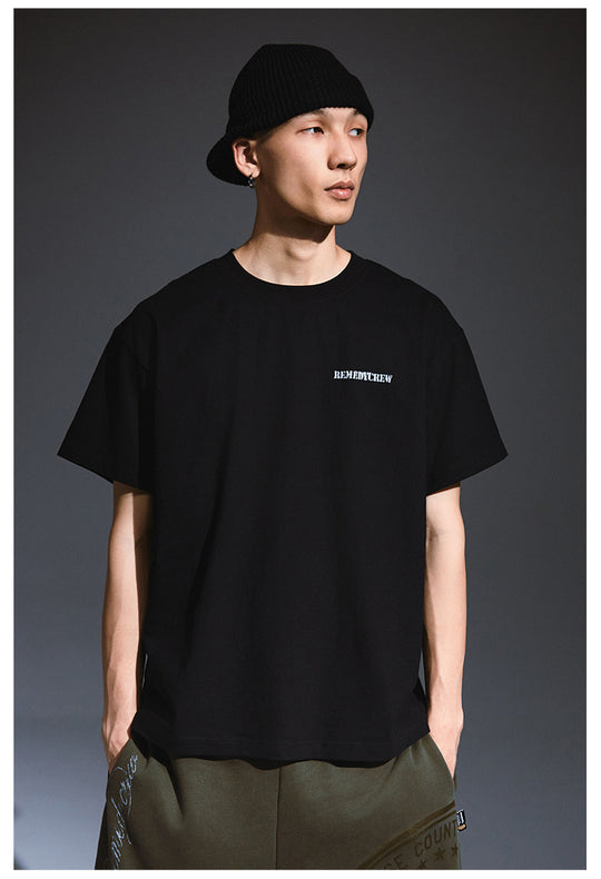 Remedy Military Stencil Print Tee | Face 3 Face