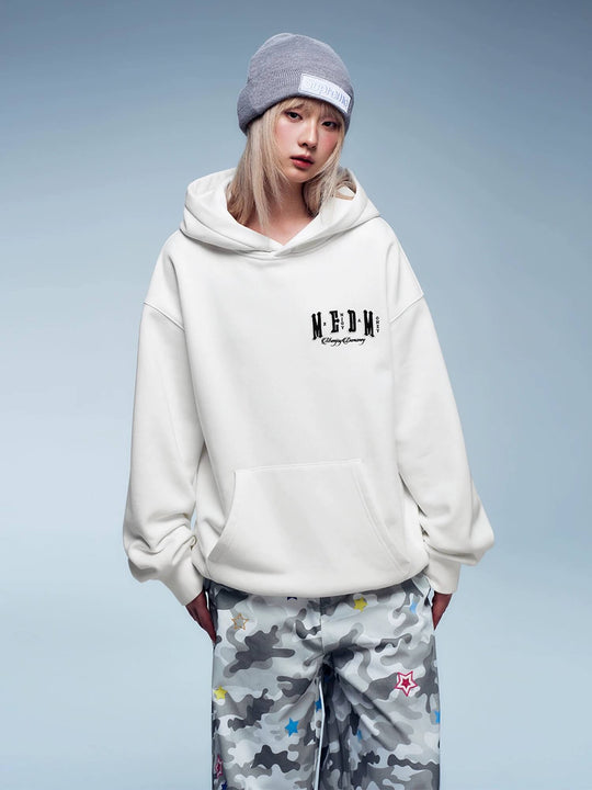MEDM Camouflage Embroidered Patch Hoodie | Face 3 Face