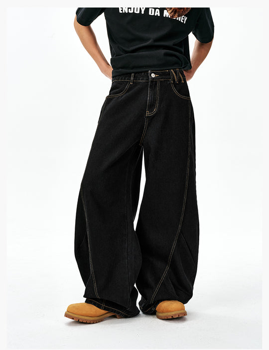 MEDM Baggy Denim Machete Jeans | Face 3 Face