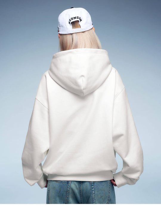 MEDM Leopard Hood Lining Star Logo Patch Hoodie | Face 3 Face