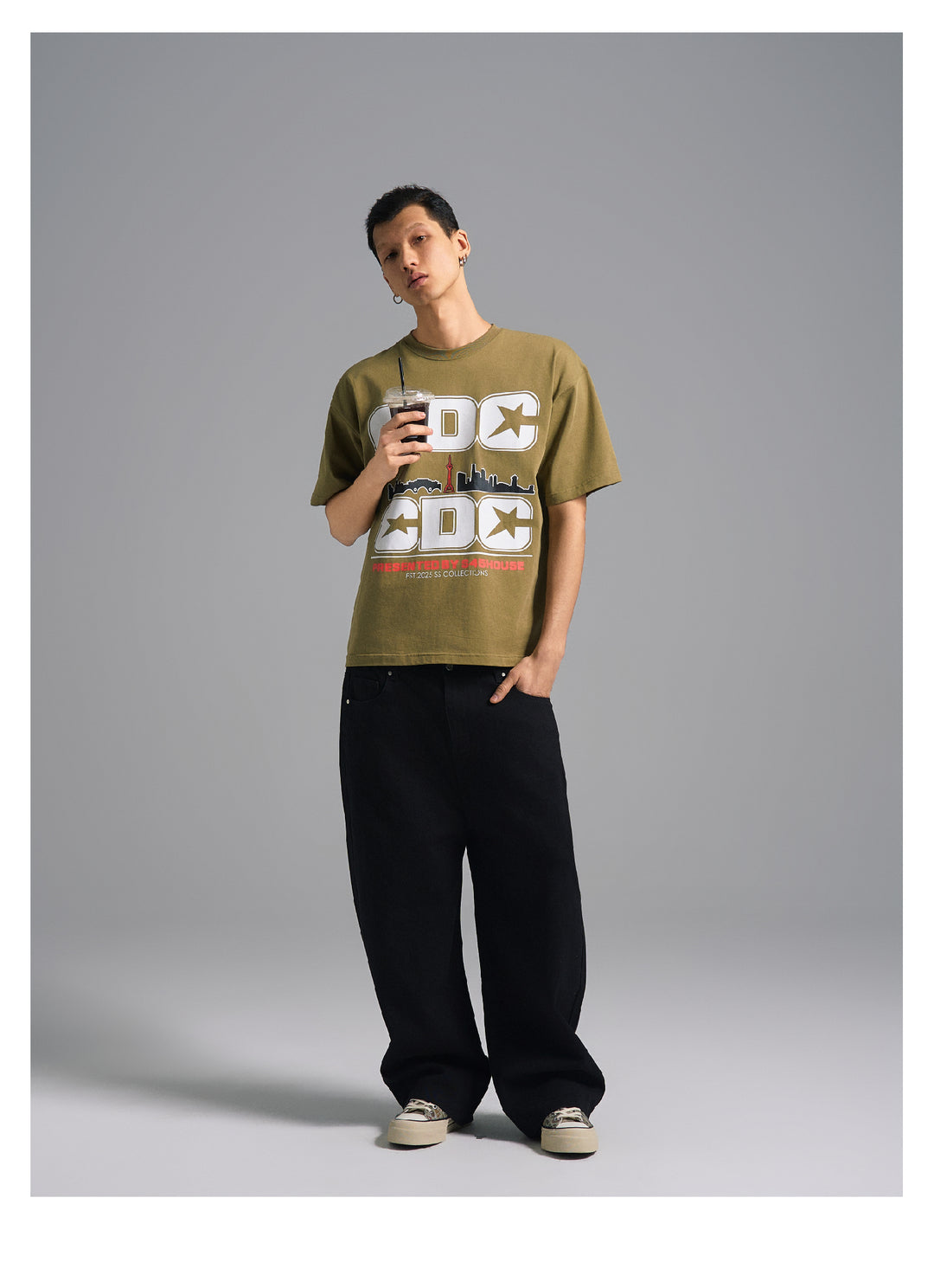 S45 CDC City Printed Tee | Face 3 Face