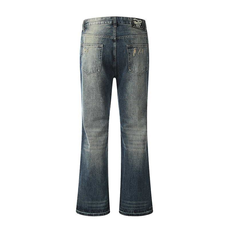 F3F Select Washed Micro Lapel Denim Pants