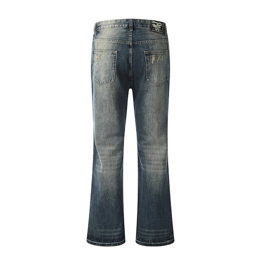 F3F Select Washed Micro Lapel Denim Pants