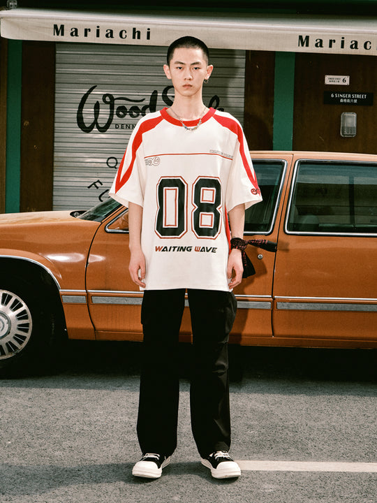 WAITINGWAVE Contrast Color Ice Hockey Jersey | Face 3 Face