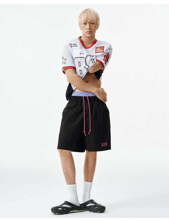 MEDM Quick Dry Embroidered Beach Shorts | Face 3 Face