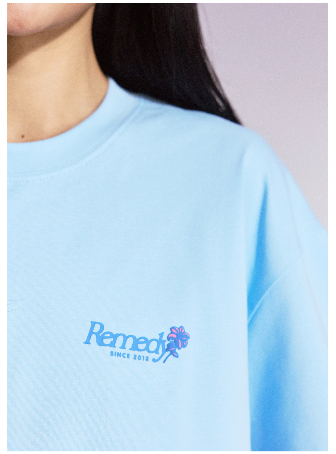 Remedy Small Flowers Foam Print Tee | Face 3 Face