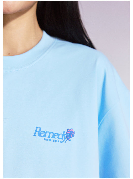 Remedy Small Flowers Foam Print Tee | Face 3 Face