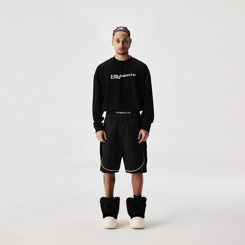 Labt Double Waist Sports Shorts | Face 3 Face