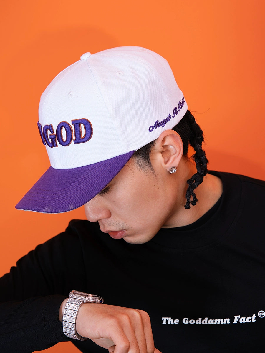 TGFCLUB ON GOD 3D Embroidered Baseball Cap | Face 3 Face