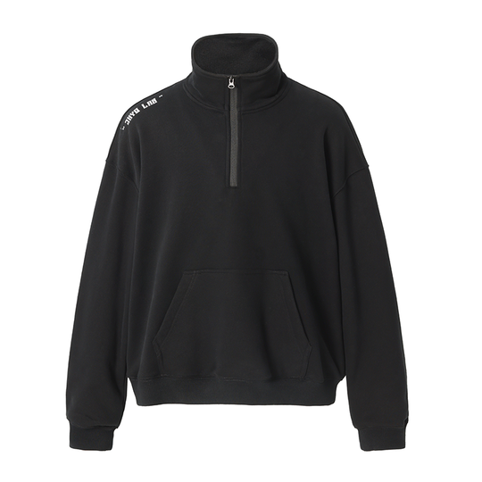 JHYQ 3D Embroidery Half Zip Sweatshirt