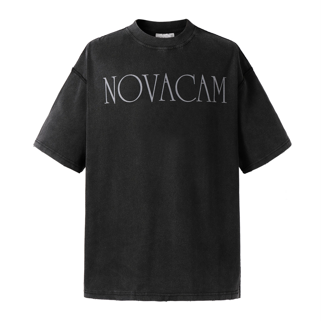 NOVACAM Simple Logo Ground Edge Backstitch Tee | Face 3 Face