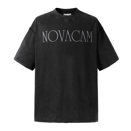 NOVACAM Simple Logo Ground Edge Backstitch Tee | Face 3 Face