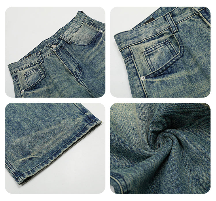F3F Select Washed Blue Basic Jeans | Face 3 Face