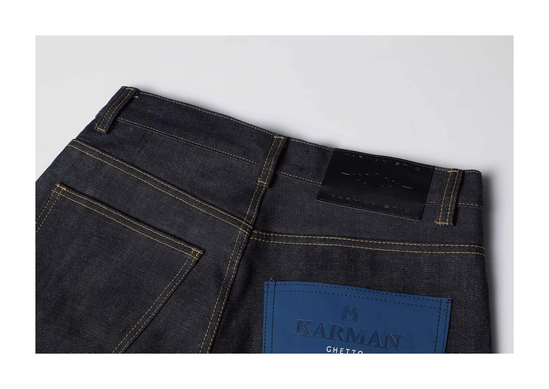 KARMANISTIC Contrast Back Pocket Original Baggy Jeans | Face 3 Face