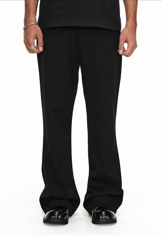 ANTIDOTE Black Flared Suit Pants | Face 3 Face