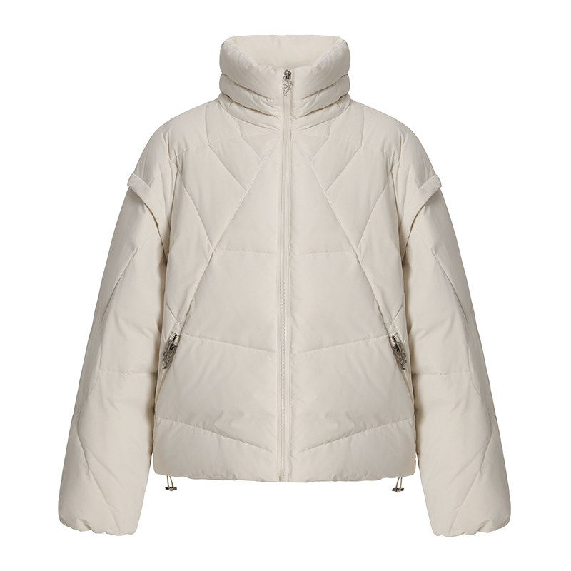 JHYQ Cobweb Design Down Short Jacket